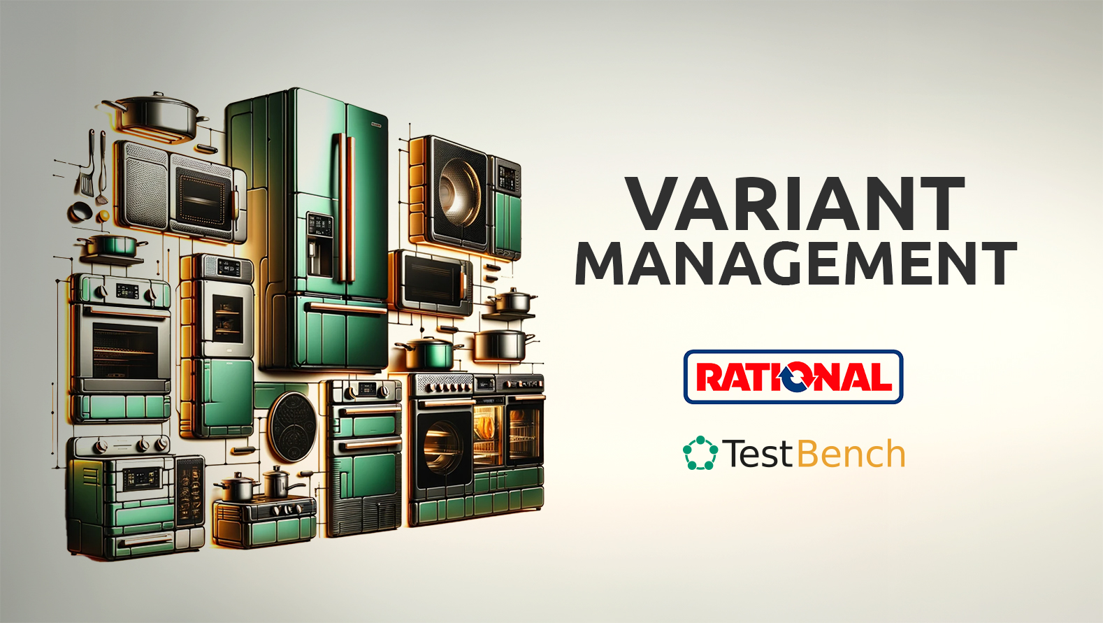 Efficient variant management in the world of professional kitchen appliances