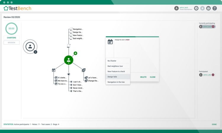 Exploratory Testing - Screenshot documentation