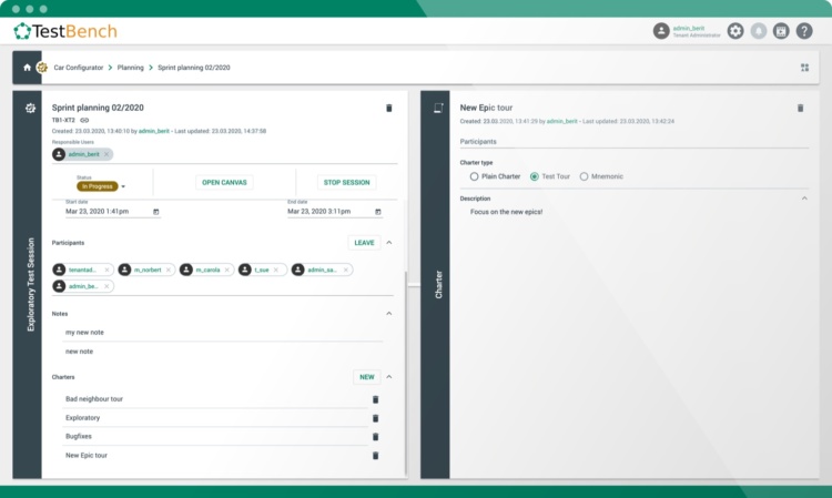 Exploratory Testing - Screenshot organization
